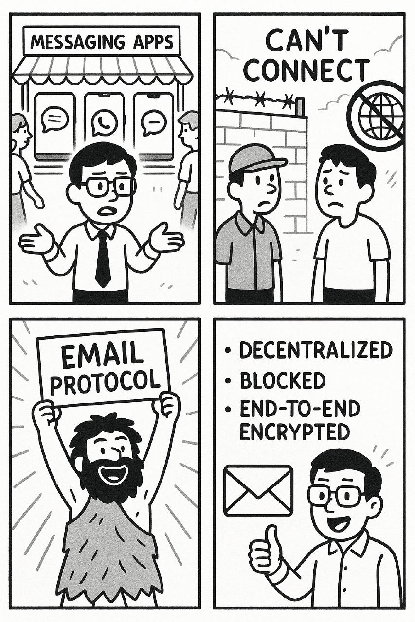 Email Protocol 漫画